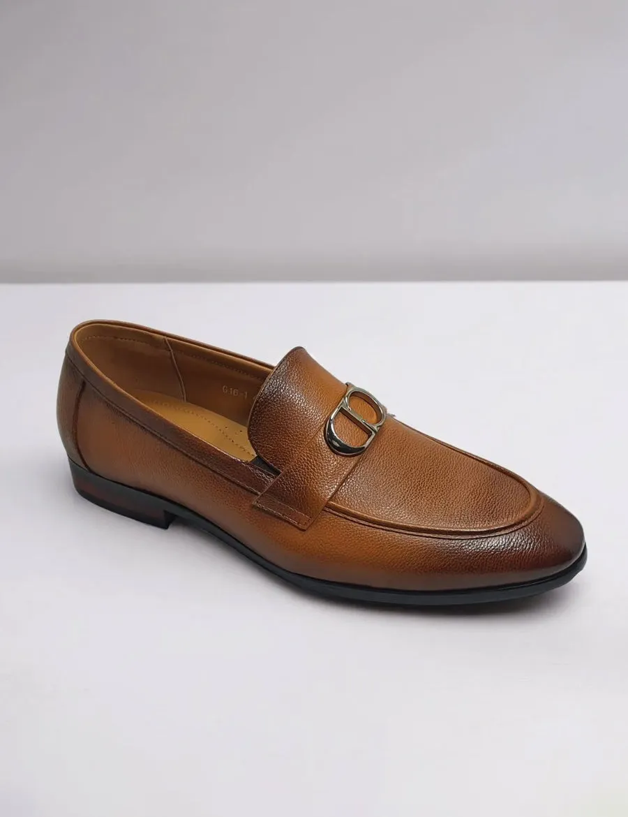 Light Brown Leather Formal Shoes
