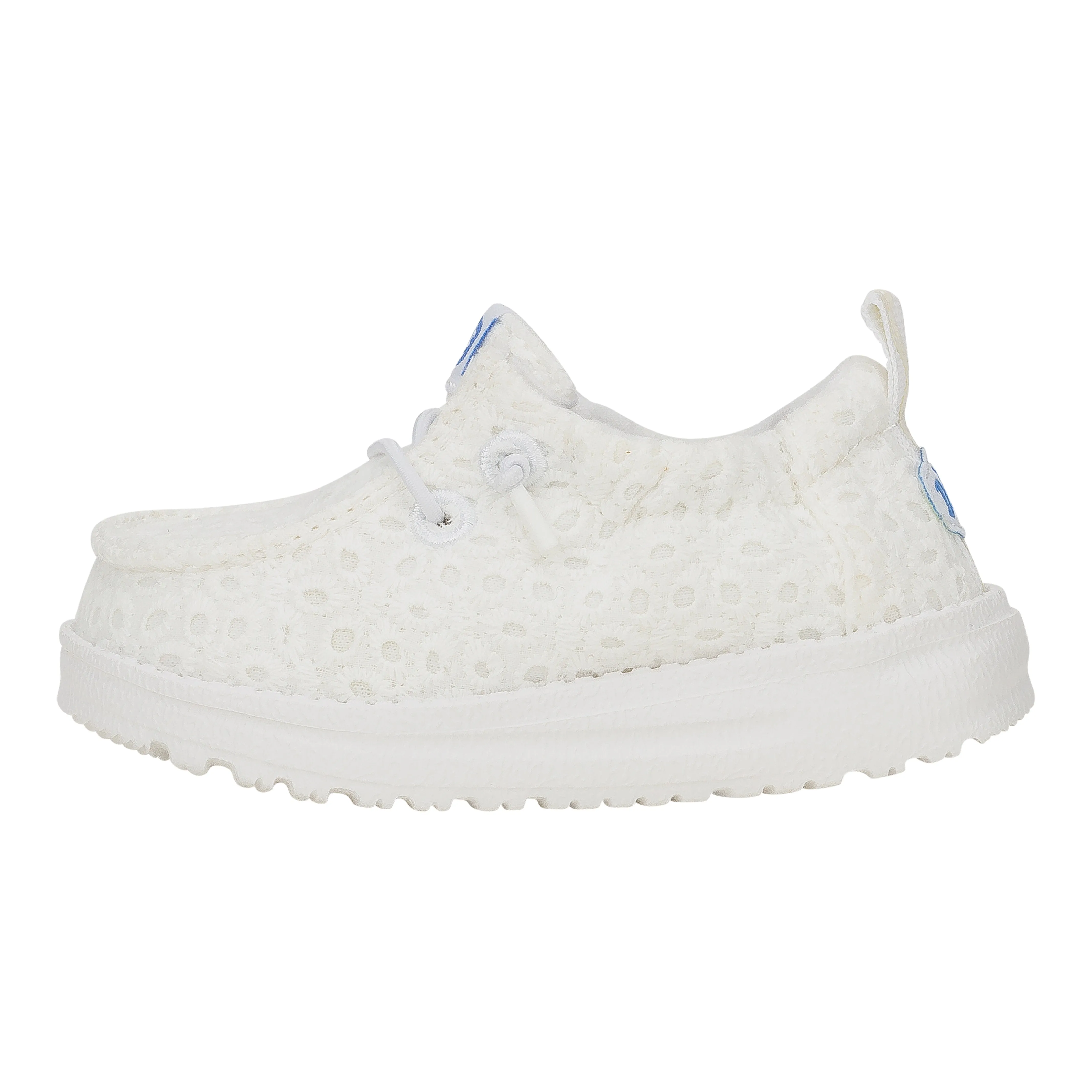 LilDudes Slip On Prints - White