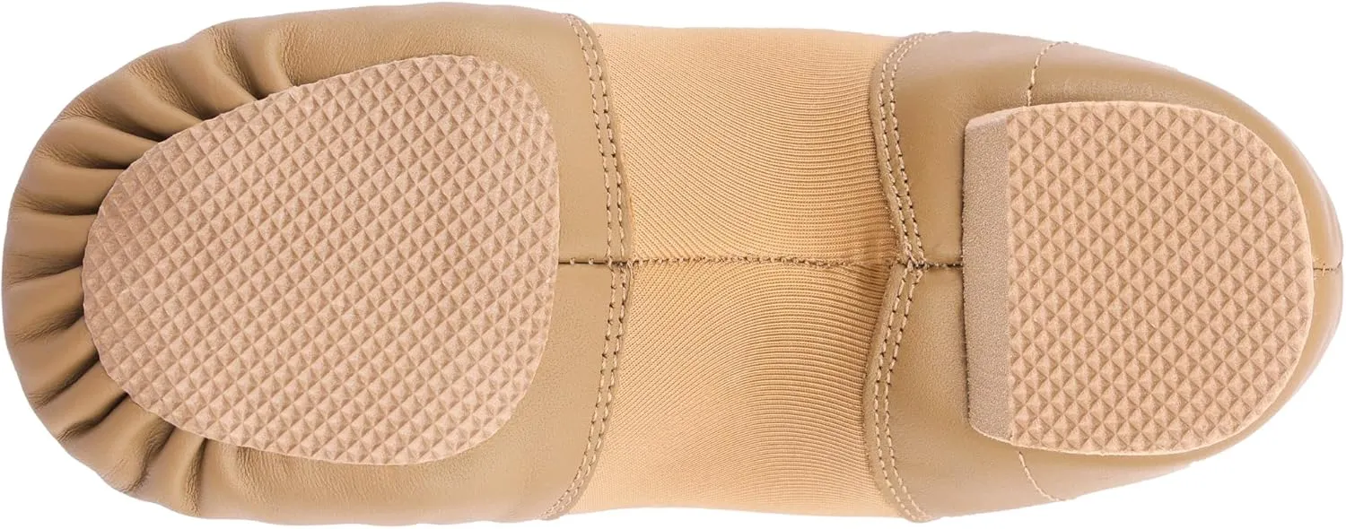 Linodes Leather Jazz Shoe Slip On for Girls and Boys (Toddler/Little Kid/Big Kid)