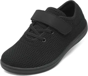 Little/Big Kids Barefoot Shoes Boys Breathable Walking Sneakers Girls Lightweight Wide Toe Box Shoes for Indoor Outdoor