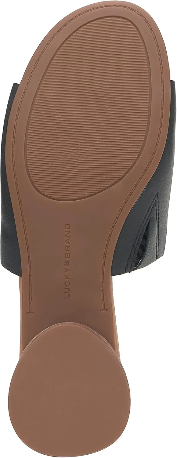 Lucky Brand Women's Raffy Heeled Slide Sandal