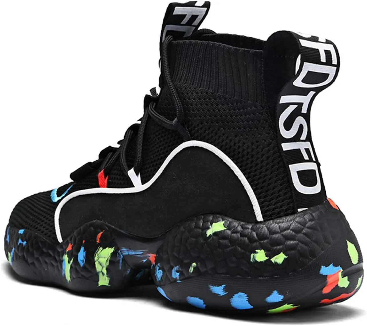 MDPCX Couple Shoes High top Men's Socks Shoes Running Light Breathable Casual Women's Sports Shoes Fashion Sports Shoes Climbing Shoes