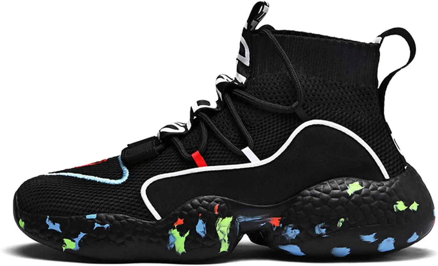 MDPCX Couple Shoes High top Men's Socks Shoes Running Light Breathable Casual Women's Sports Shoes Fashion Sports Shoes Climbing Shoes