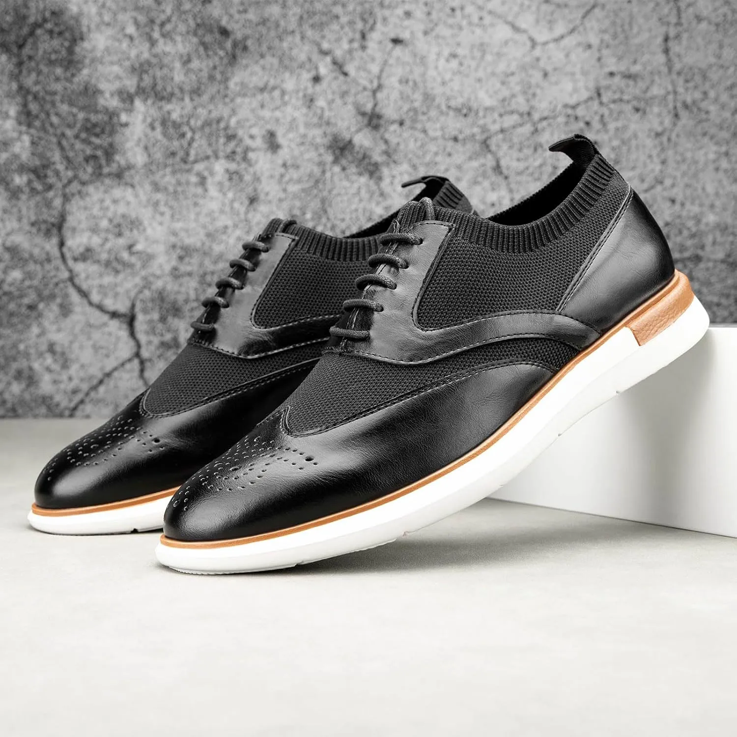 Meijiana Men's Oxford Shoes - Fashion Light Casual Business Shoes