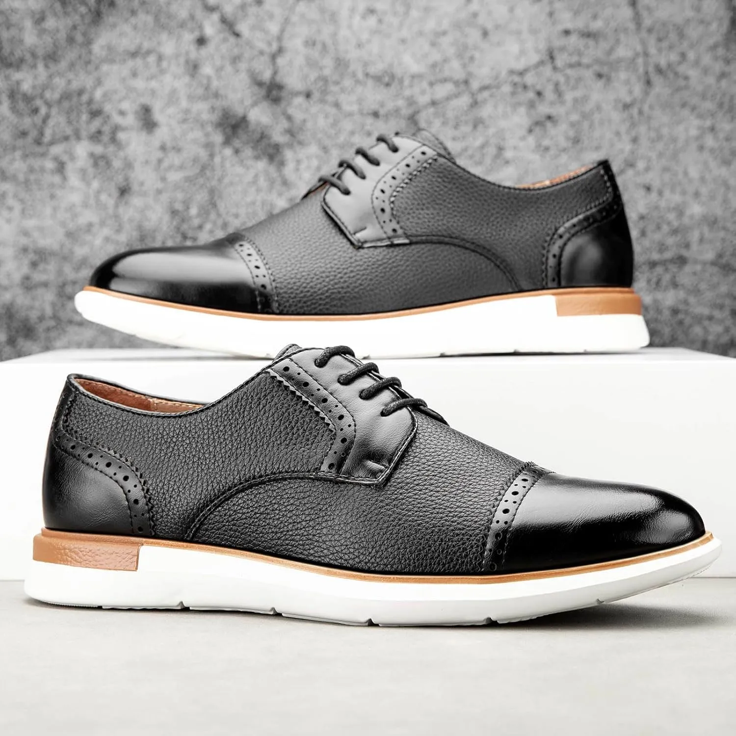 Meijiana Men's Oxford Shoes - Fashion Light Casual Business Shoes