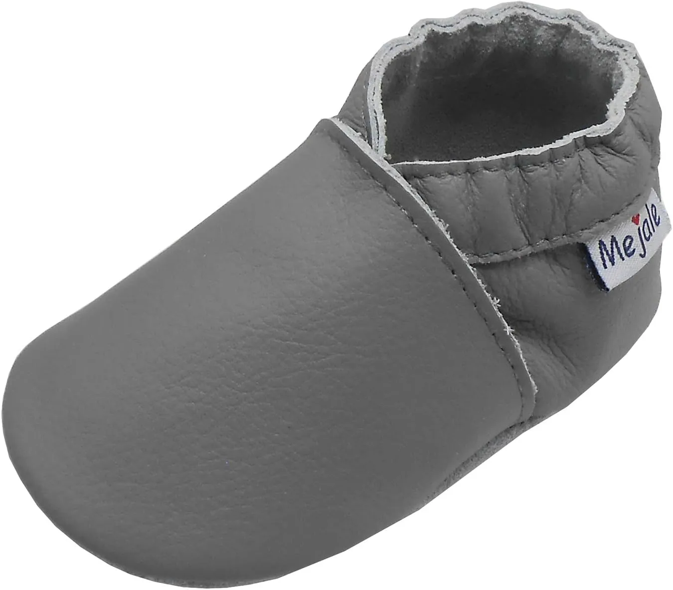Mejale Baby Boy Girl Shoes Soft Soled Leather Moccasins Anti-Skid Infant Toddler Prewalker