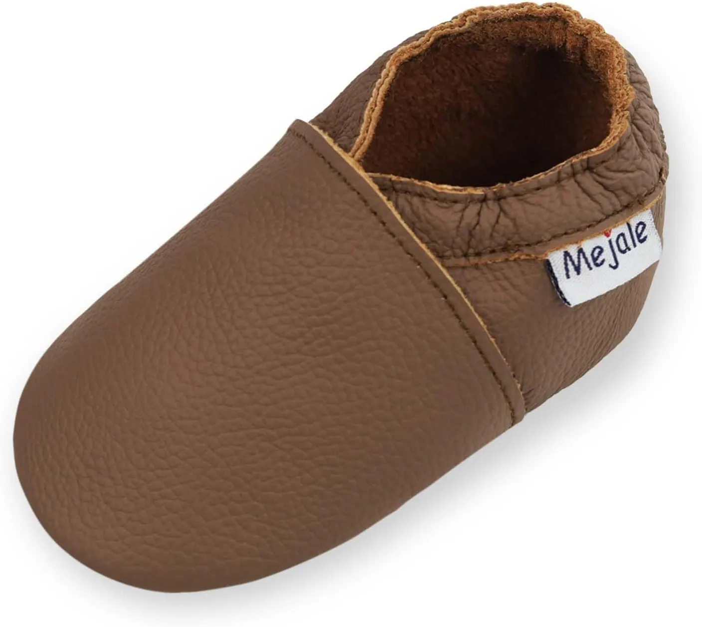 Mejale Baby Boy Girl Shoes Soft Soled Leather Moccasins Anti-Skid Infant Toddler Prewalker