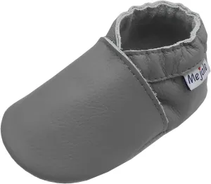 Mejale Baby Boy Girl Shoes Soft Soled Leather Moccasins Anti-Skid Infant Toddler Prewalker