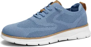 Mens Casual Dress Oxfords Shoes Fashion Mesh Business Walking Work Slip on Sneakers Comfortable Lightweight Soft Sole