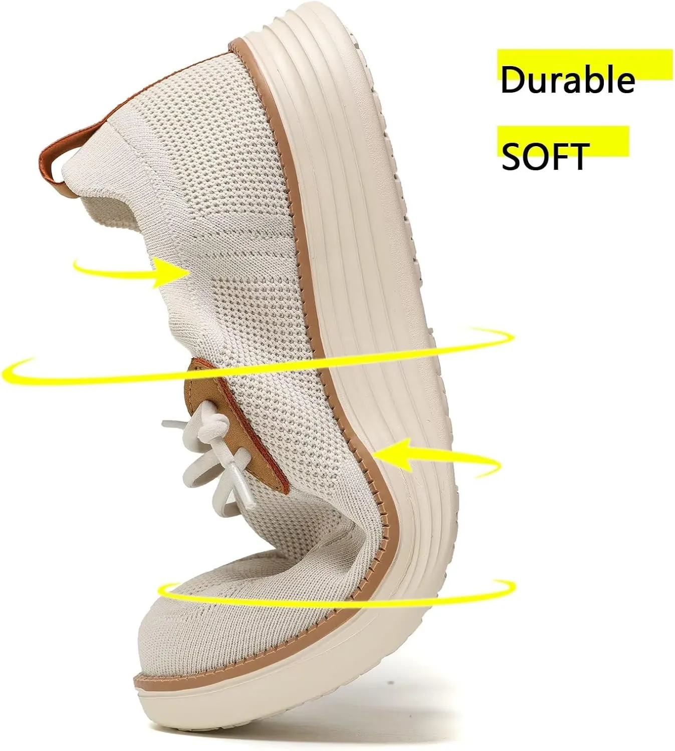Mens Casual Loafers Shoes Slip On Fashion Walking Dress Sneakers Business Oxfords Work Lightweight Soft Sole