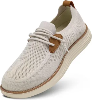 Mens Casual Loafers Shoes Slip On Fashion Walking Dress Sneakers Business Oxfords Work Lightweight Soft Sole