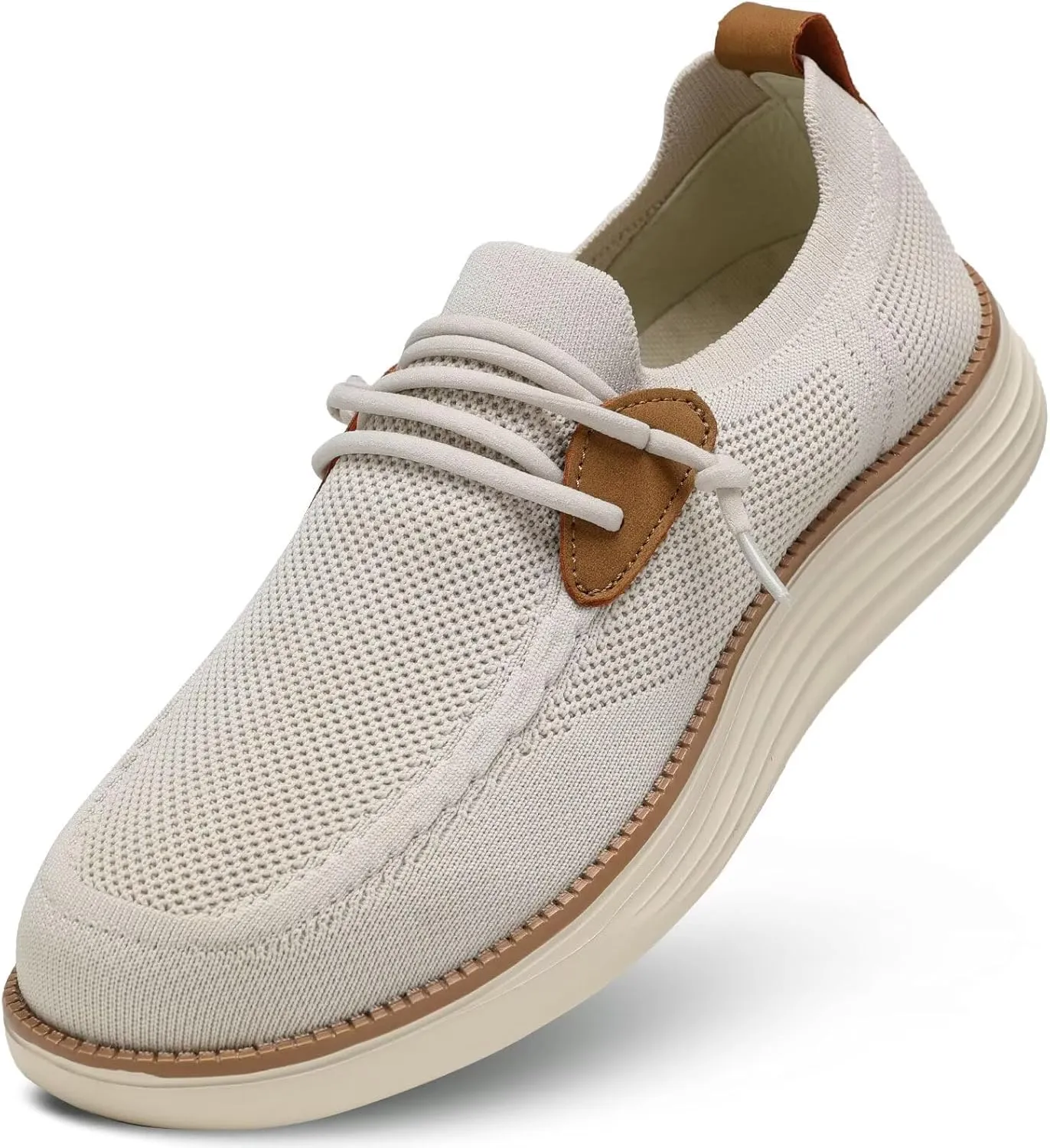 Mens Casual Loafers Shoes Slip On Fashion Walking Dress Sneakers Business Oxfords Work Lightweight Soft Sole