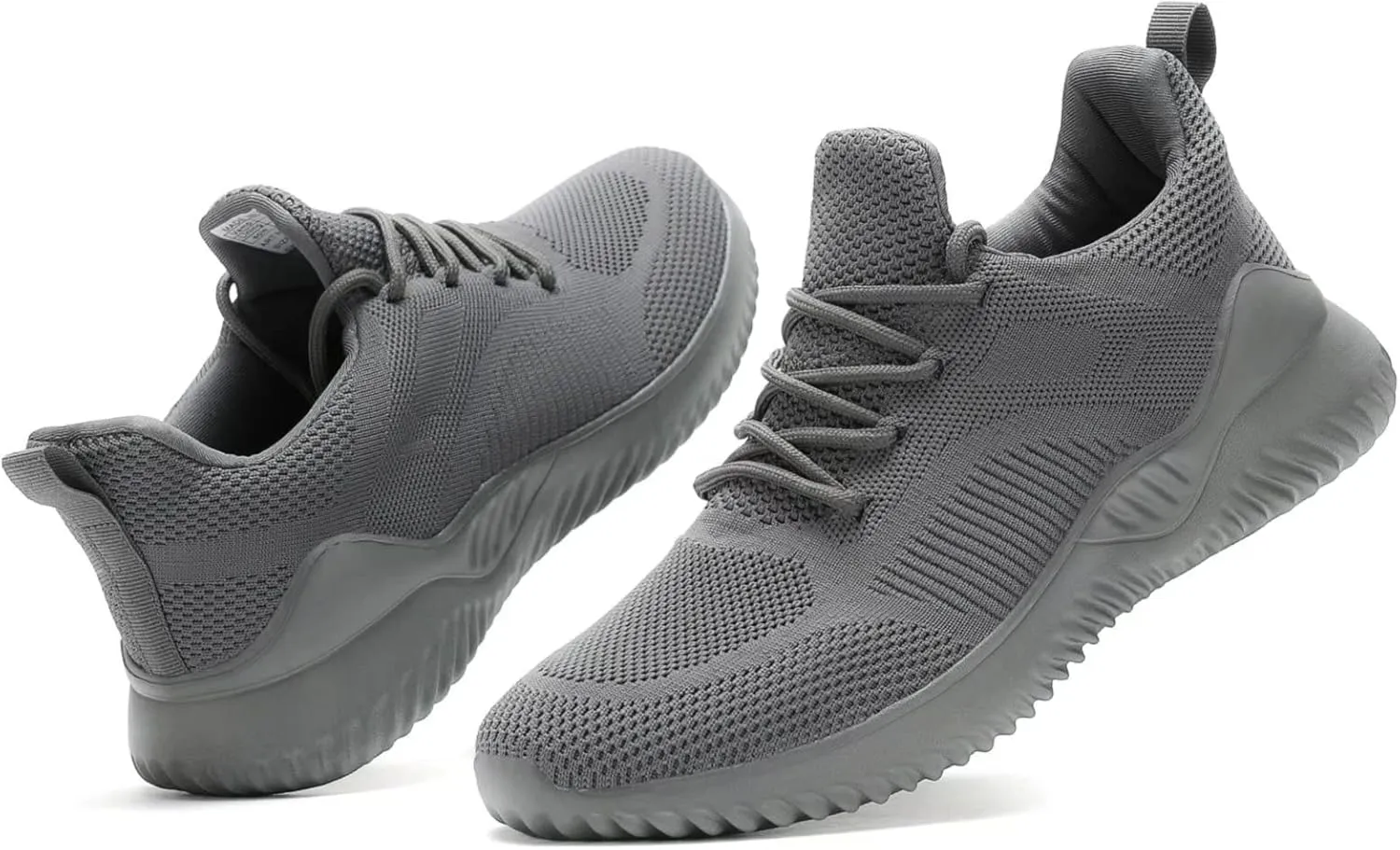 Men's Non Slip Running Shoes Ultra Light Breathable Casual Walking Shoes Fashion Sneakers Mesh Workout Sports Shoes