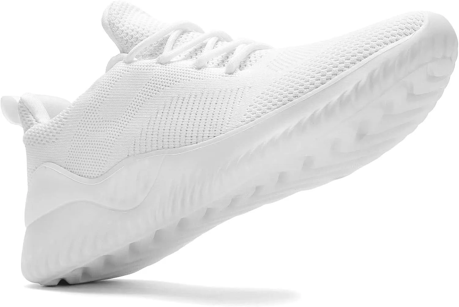 Men's Non Slip Running Shoes Ultra Light Breathable Casual Walking Shoes Fashion Sneakers Mesh Workout Sports Shoes