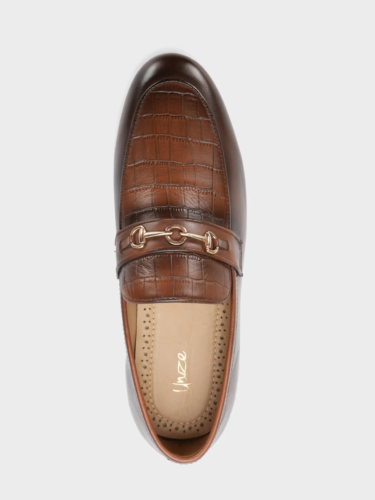 Mens "LIEVE" Leather Comfy Office Shoe