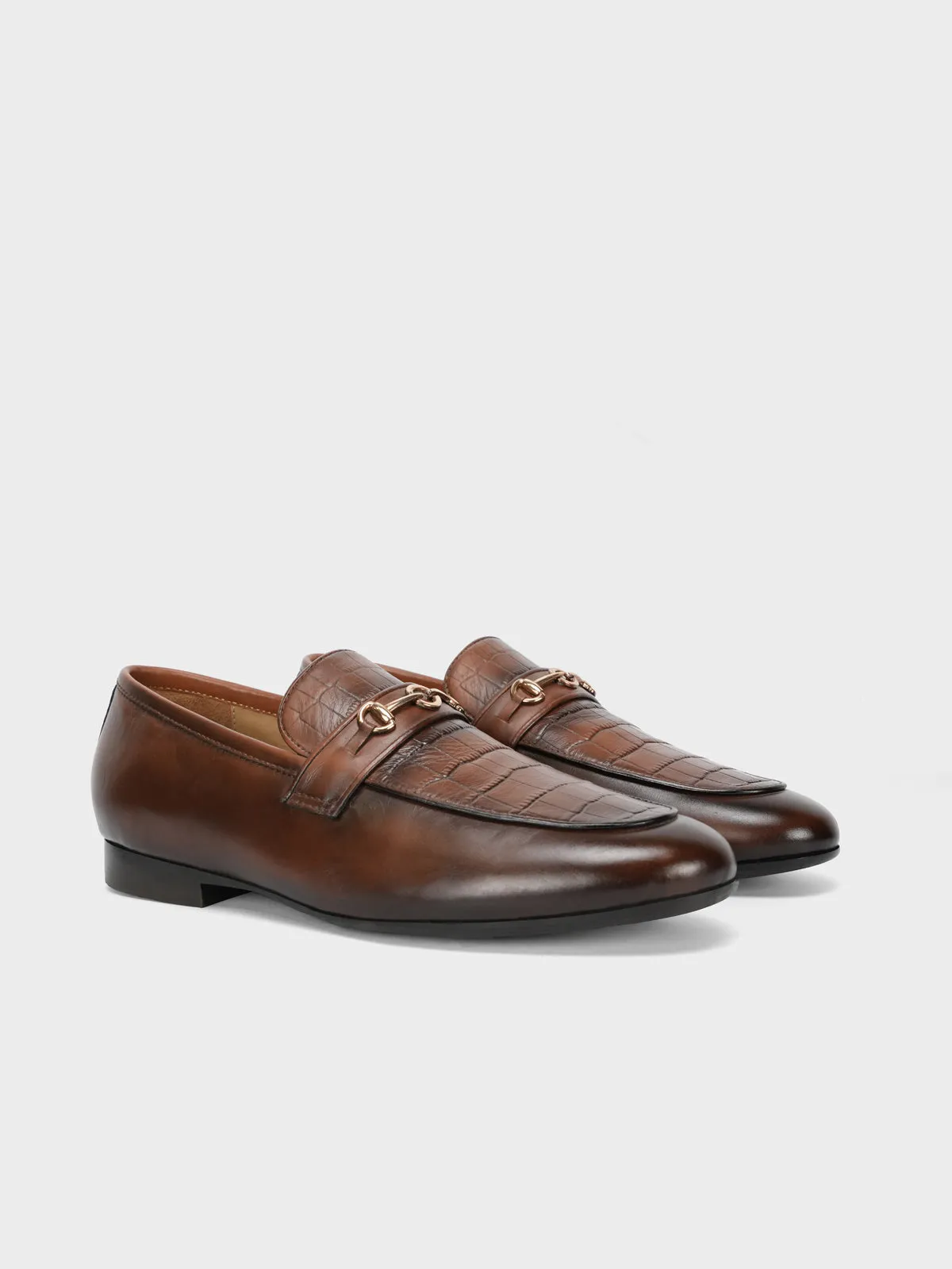 Mens "LIEVE" Leather Comfy Office Shoe