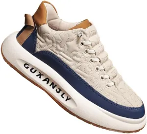 Men's Stylish Chunky Skate Shoes - Trendy Street Style with Comfy Non-Slip Soft Sole for Outdoor & Casual Wear