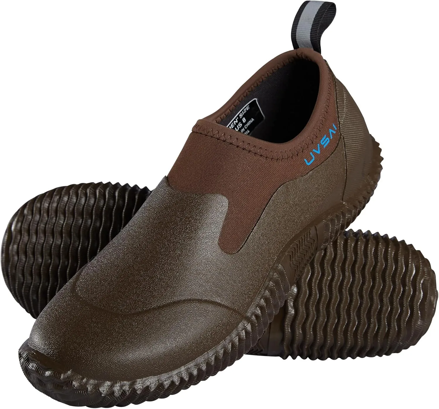 Men’s Waterproof Garden Shoes Rain Boots Slip-On Footwear for Gardening Farming Camping Lawn Care Yard Work