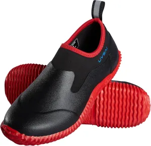 Men’s Waterproof Garden Shoes Rain Boots Slip-On Footwear for Gardening Farming Camping Lawn Care Yard Work