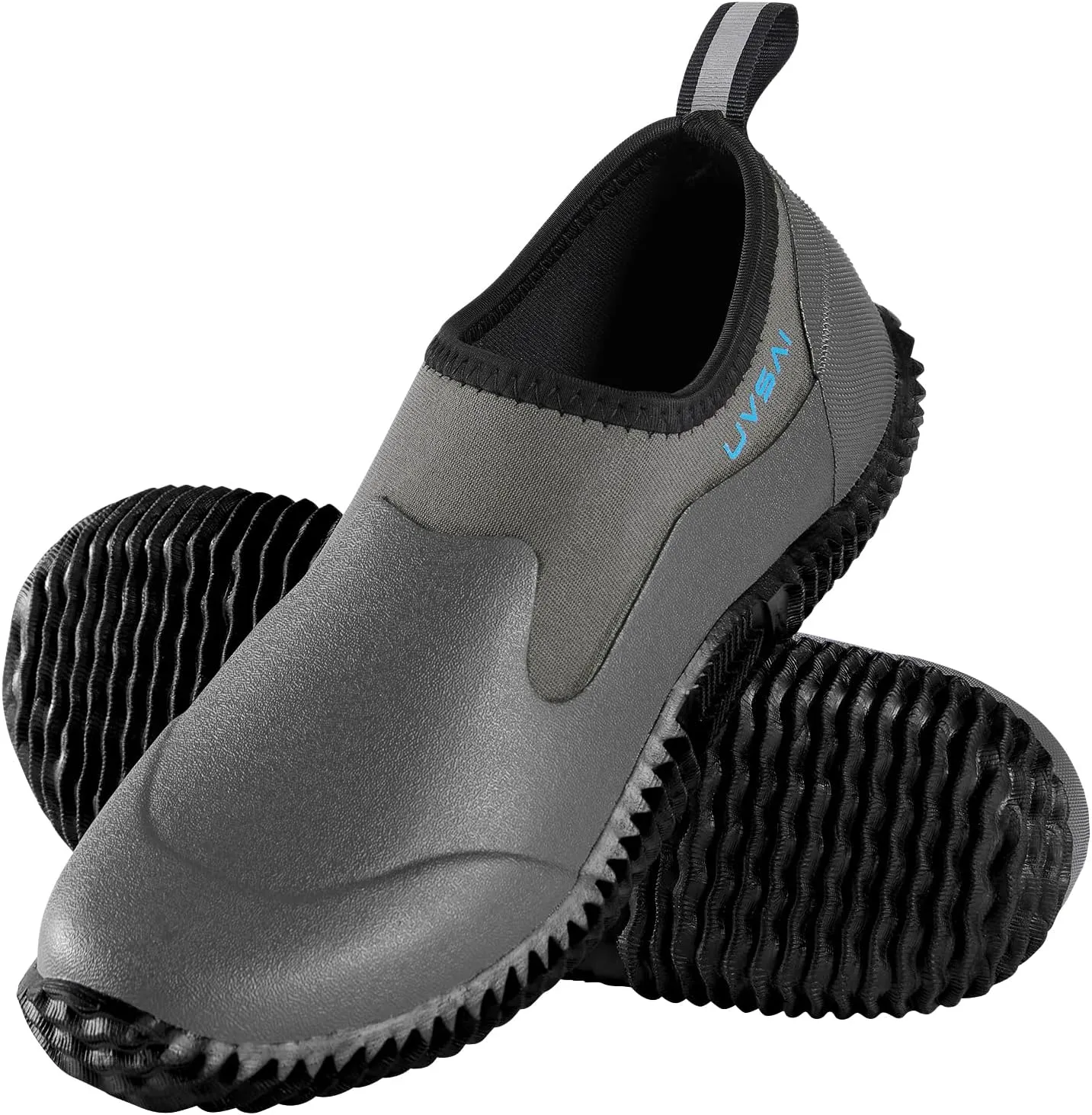 Men’s Waterproof Garden Shoes Rain Boots Slip-On Footwear for Gardening Farming Camping Lawn Care Yard Work