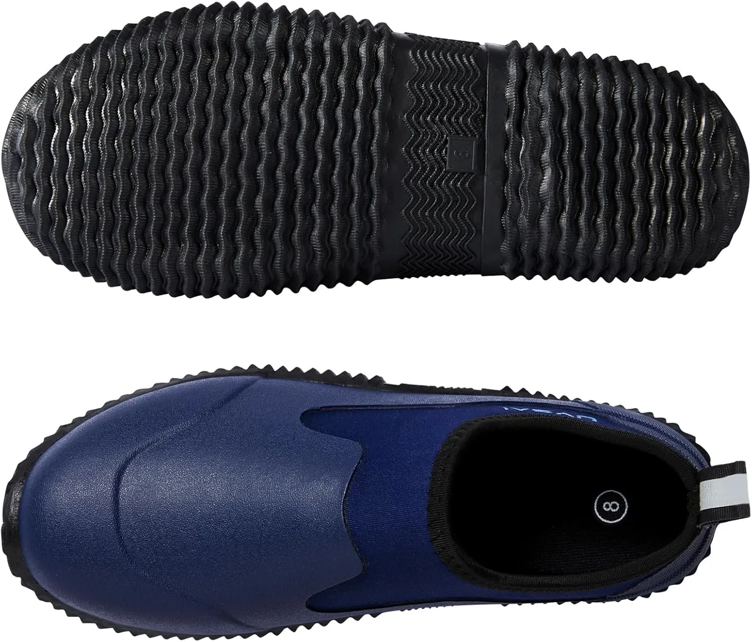Men’s Waterproof Garden Shoes Rain Boots Slip-On Footwear for Gardening Farming Camping Lawn Care Yard Work