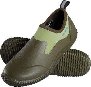 Men’s Waterproof Garden Shoes Rain Boots Slip-On Footwear for Gardening Farming Camping Lawn Care Yard Work