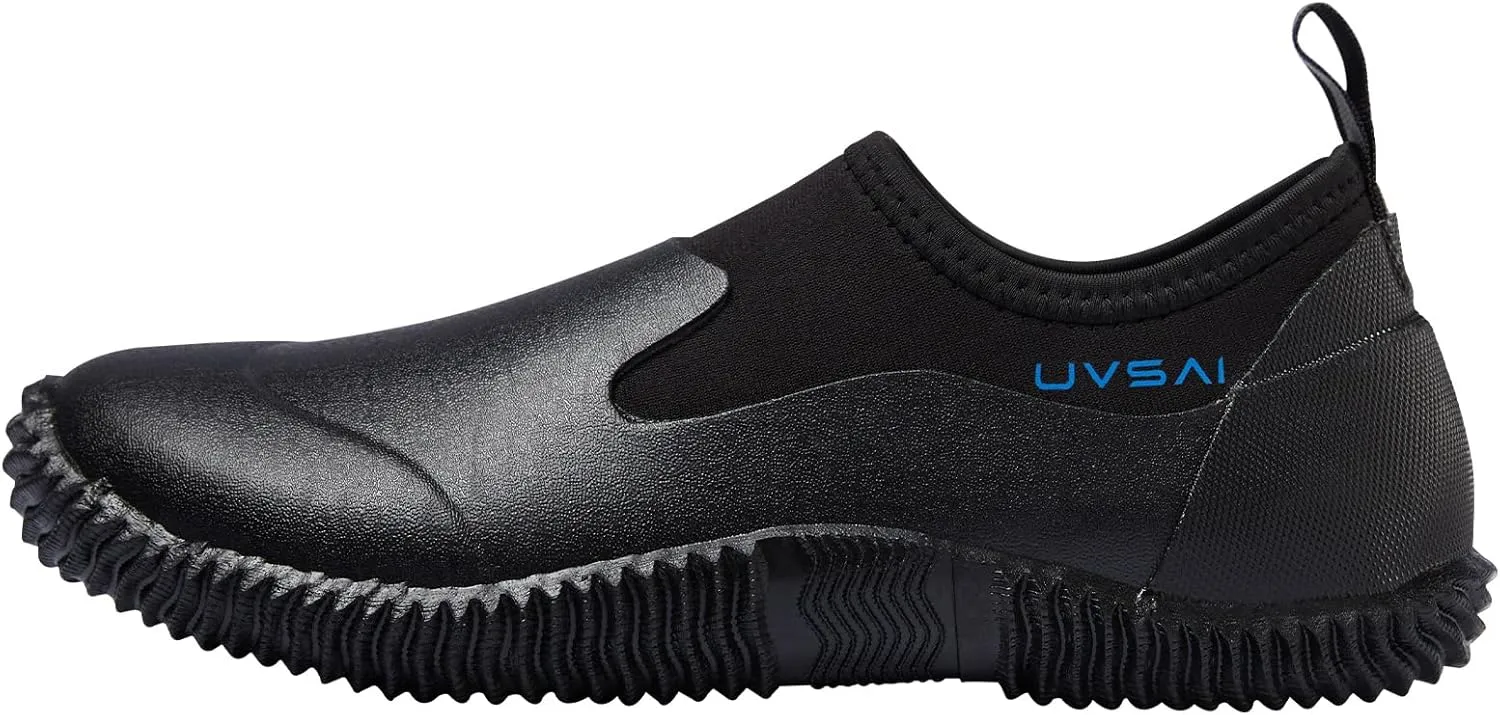 Men’s Waterproof Garden Shoes Rain Boots Slip-On Footwear for Gardening Farming Camping Lawn Care Yard Work