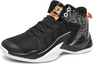 Men's Women's Basketball Shoes High Top Ultra-Light Fashion Anti Slip Breathable Sneakers