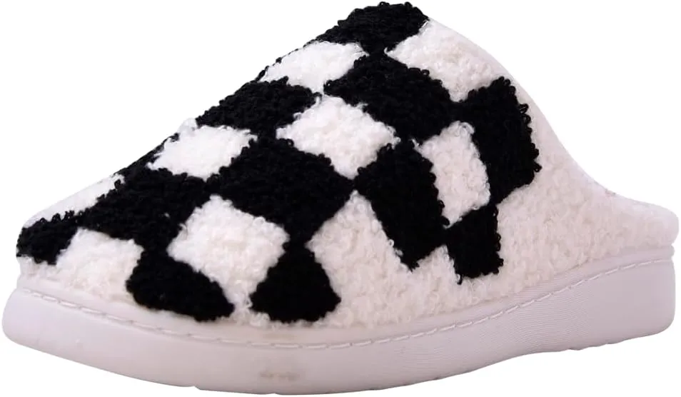 MIA Cozi Women's Push Slippers Shoes BWK Black/White Size: 8