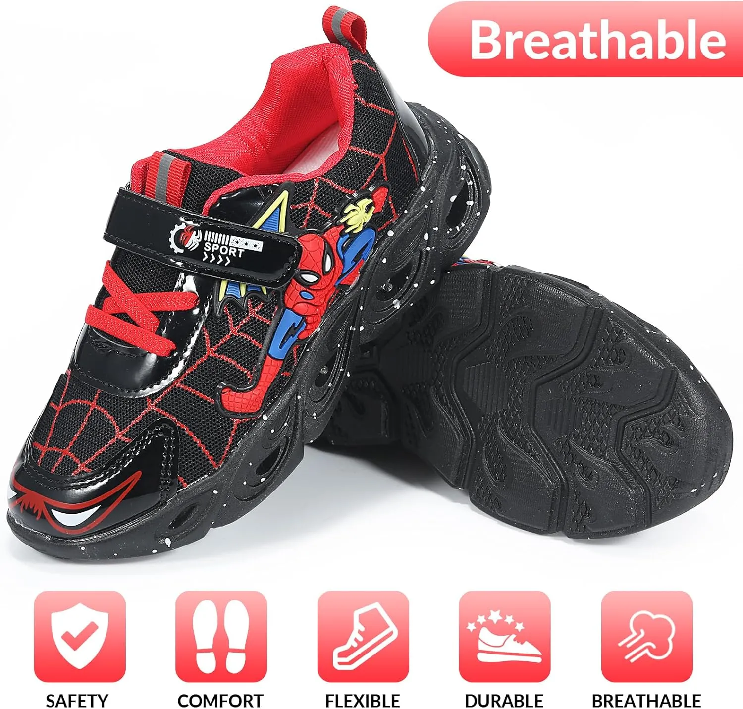 Movie Casual Shoes LED Light Up SneakersSnow Princess Shoes Baby Toddler Shoes Girl Birthday Present