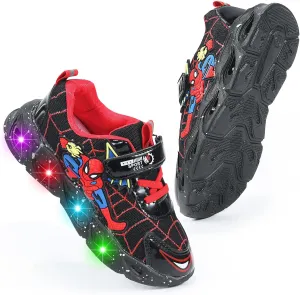 Movie Casual Shoes LED Light Up SneakersSnow Princess Shoes Baby Toddler Shoes Girl Birthday Present