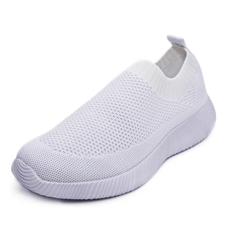 Nanccy - Women Stretchy Slip-on Mesh Bunion Corrector Sneakers