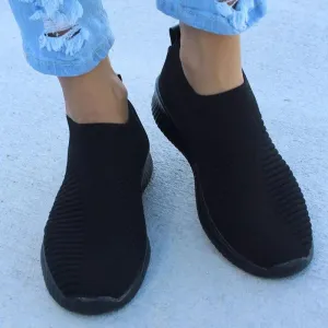 Nanccy - Women Stretchy Slip-on Mesh Bunion Corrector Sneakers