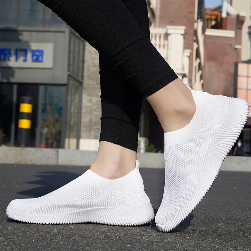 Nanccy - Women Stretchy Slip-on Mesh Bunion Corrector Sneakers