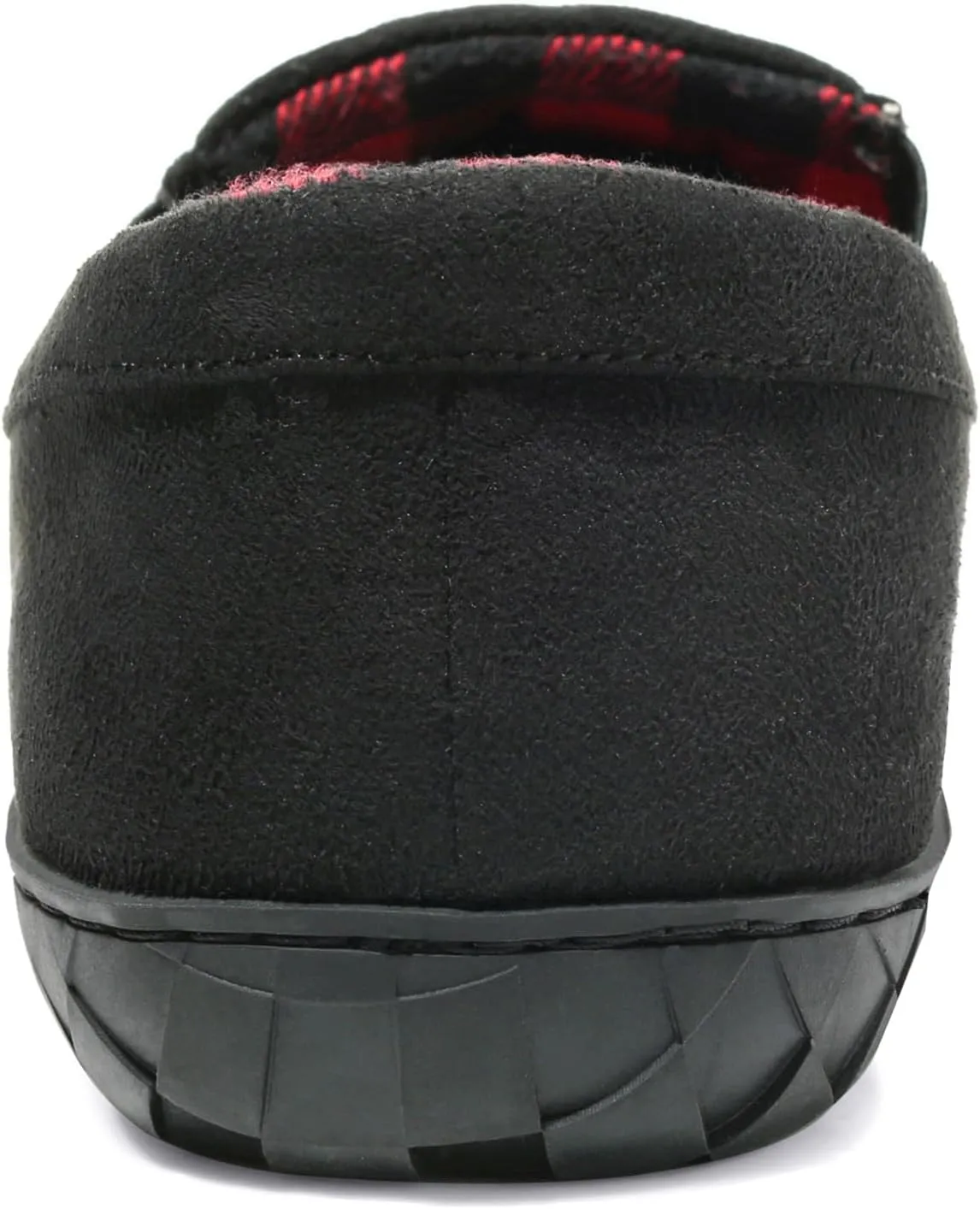 NewDenBer Men's Moccasin Slippers Warm Memory Foam Suede Soft Plush Lined Slip on Indoor Outdoor House Shoes