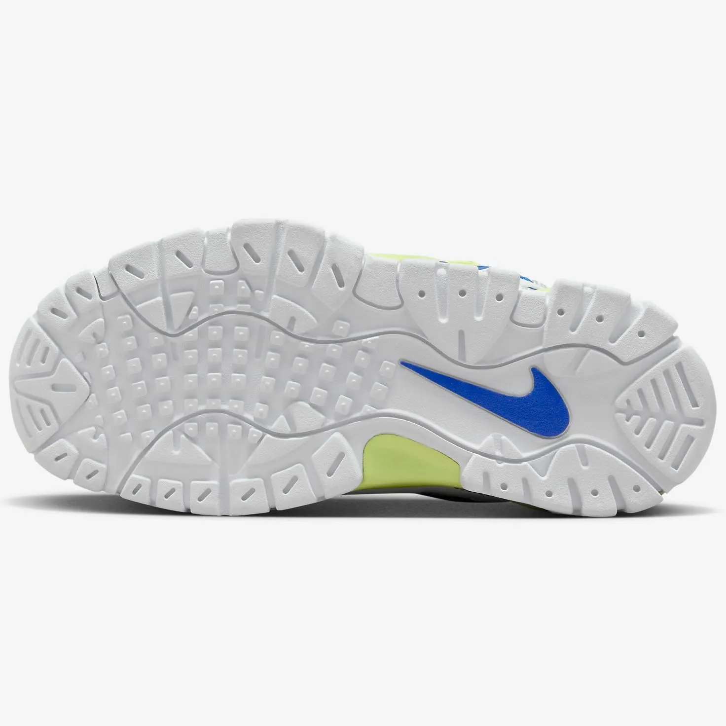 Nike Air Barrage Low Big Kids' Shoes (FN6972-480, Game Royal/Light Lemon Twist/Photon Dust/White)