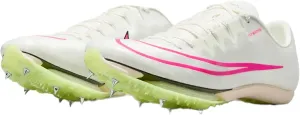 Nike Air Zoom Maxfly Track Cleat Shoes Unisex Sail/Light Lemon Twist-Guava Ice-Fierce Pink DH5359-100 Size 7.5