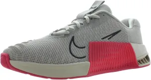 Nike Metcon 9 Womens Shoes Size 8, Color: Light Iron Ore/Aster Pink-Grey