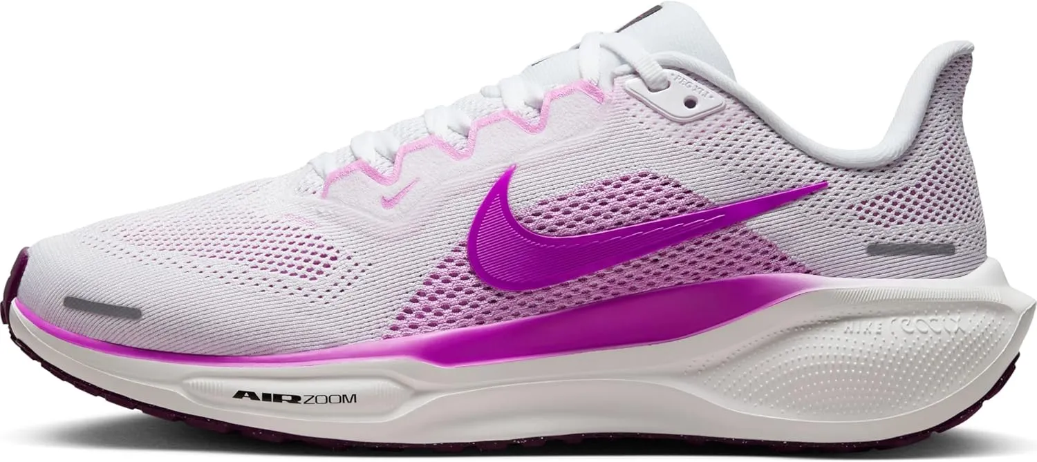 Nike Pegasus 41 Women's Road Running Shoes (FD2723-005, Phantom/Light Pumice/Sail/Metallic Gold)