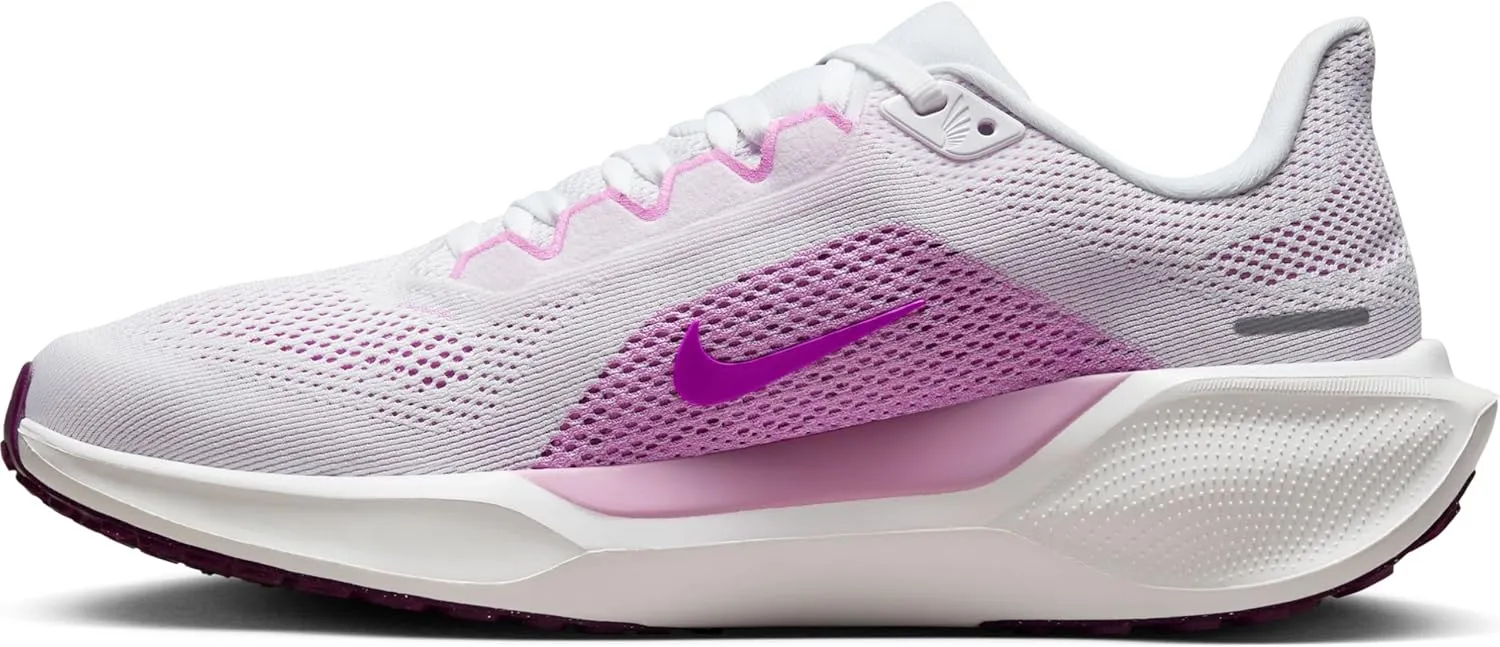 Nike Pegasus 41 Women's Road Running Shoes (FD2723-005, Phantom/Light Pumice/Sail/Metallic Gold)