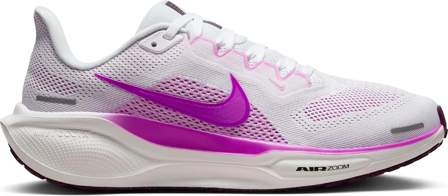 Nike Pegasus 41 Women's Road Running Shoes (FD2723-005, Phantom/Light Pumice/Sail/Metallic Gold)