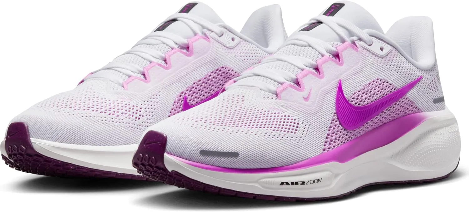 Nike Pegasus 41 Women's Road Running Shoes (FD2723-005, Phantom/Light Pumice/Sail/Metallic Gold)