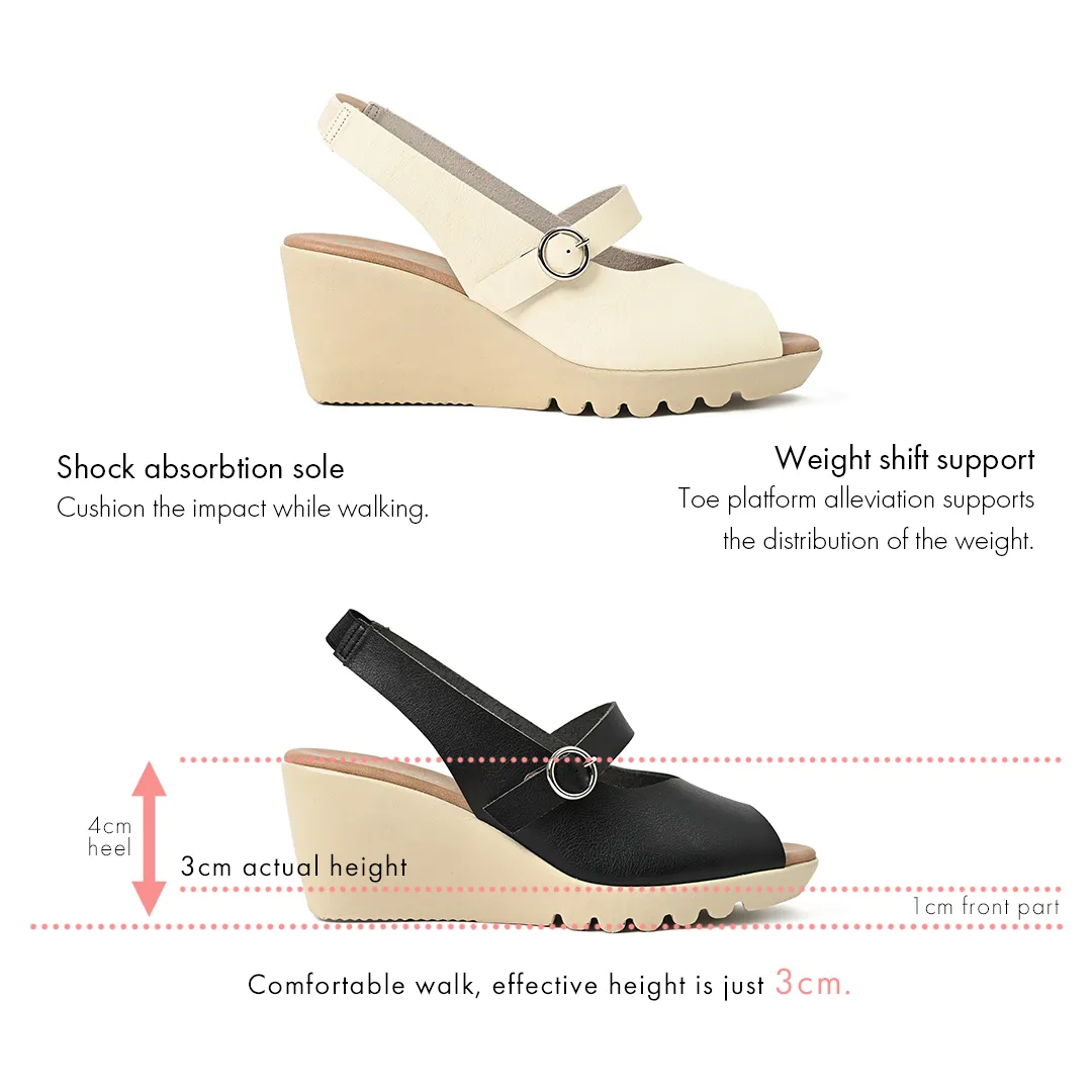 No.2050 Elegance Lift Wedge Sandal