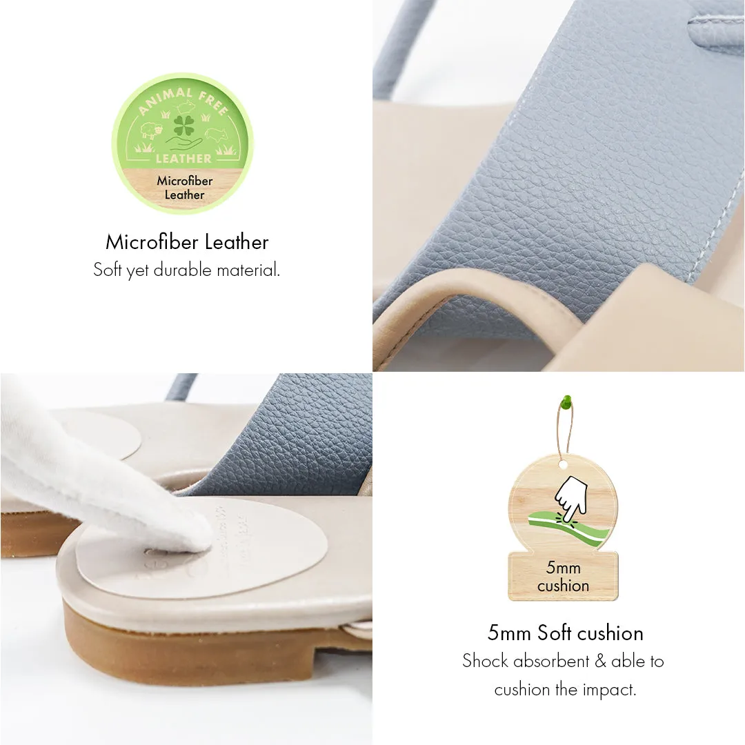 No.RP520 Leather Cord Flat Slip On