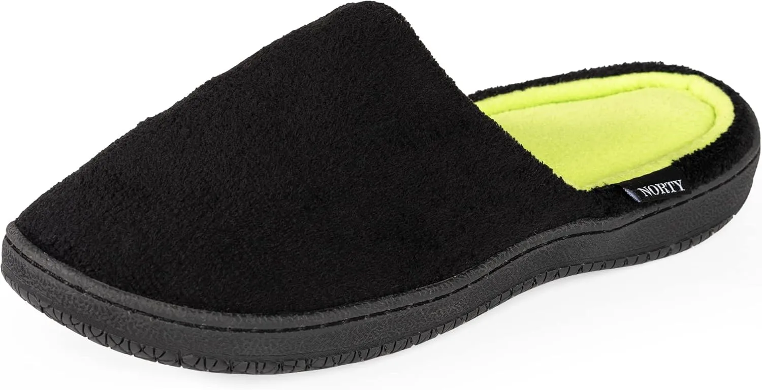NORTY Slip-On Clog Slippers - Men's Slippers - House Slippers for Men - Slippers with Memory Foam - Men's House Slippers - Men's House Shoes
