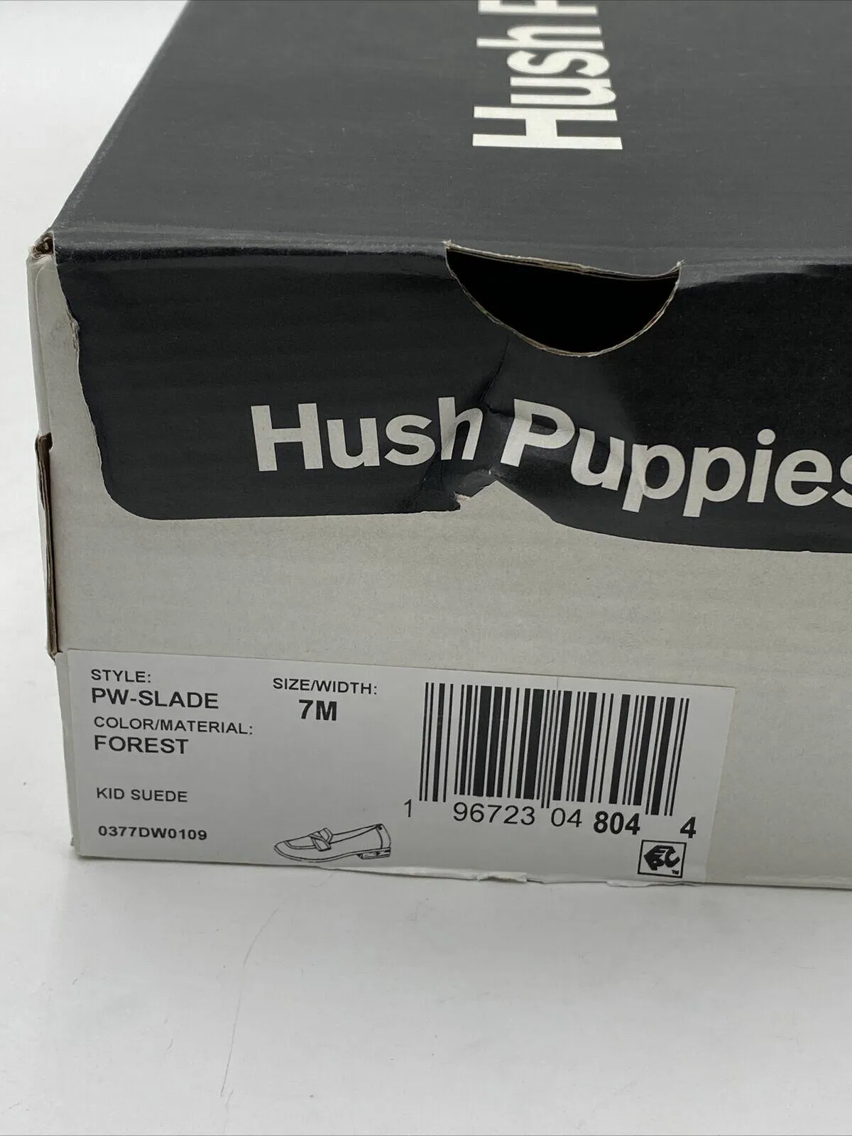 NWB Women’s Hush Puppies Slade Loafers Green Size 7M
