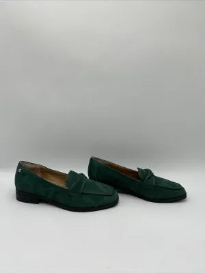 NWB Women’s Hush Puppies Slade Loafers Green Size 7M