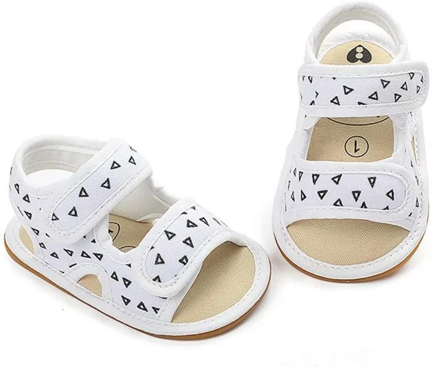 OAISNIT Baby Girls Boys Sandals Premium Breathable Anti-Slip Rubber Sole Infant Summer Outdoor Shoes Toddler First Walkers