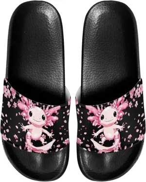 Open Toe Slippers for Women Rubber Slides Womens Sandal Slippers