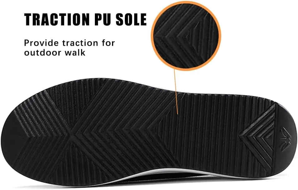 Oude Platform Loafers for Women Comfortable | Womens Slip On Sneakers Lightweight | Women's Walking Shoes Work Long Hours | Thick Rocking Bottom